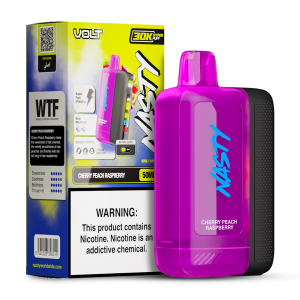 NASTY VOLT 30 000 PUFF 5% - CHERRY PEACH RASPBERRY