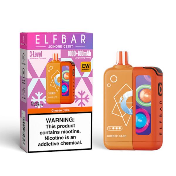 ELFBAR EW16 000 PREMIUM KIT 5% - CHEESE CAKE
