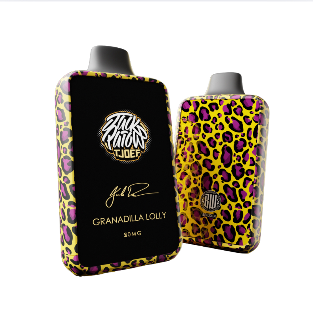 JACK PAROW TJOEF 10 000 PUFF 2% - GRANADILLA LOLLY