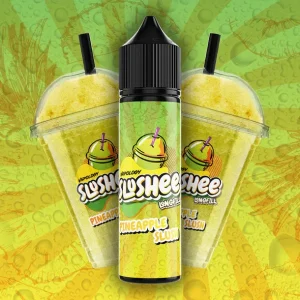 VAPOLOGY SLUSHEE - PINEAPPLE SLUSH LONG FILL 60ml Capacity (30ml Flavor Concentrate)