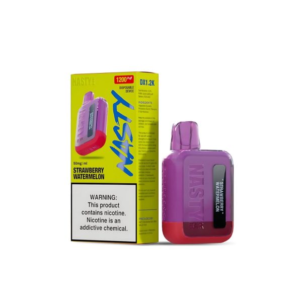 NASTY DX1.2K 1200 PUFF 5% - STRAWBERRY WATERMELON