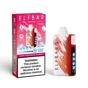 ELFBAR ICE KING 25 000 PUFFS 5% – CHERRY POMEGRANATE CRANBERRY