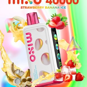 FREEMAX MIXO 40 000 PUFF 5% - STRAWBERRY BANANA ICE