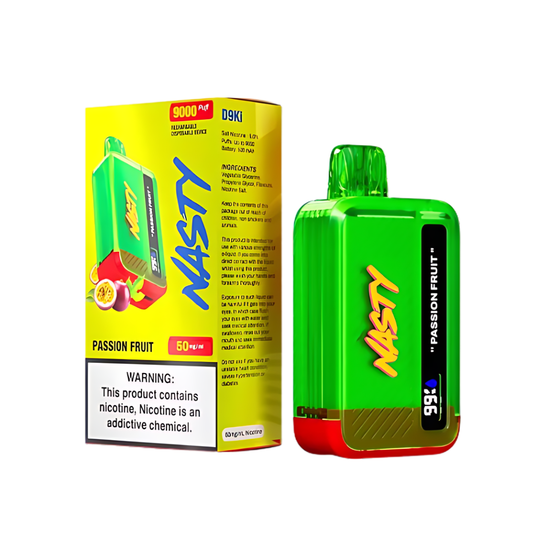 NASTY D9Ki 9000 PUFF 5% - PASSION FRUIT