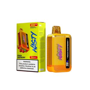 NASTY D9Ki 9000 PUFF 5% - PEACH RASPBERRY
