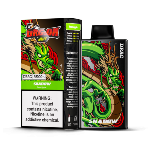NASTY DRAG-ON 25 000 PUFF 5% – SHADOW (SOUR APPLE)