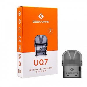 GEEKVAPE U POD 0.7OHM CARTRIDGE (16-19W) 3PC P/BOX