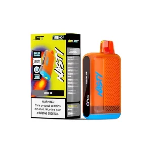 NASTY JET 15Ki 5% – PEACH ICE