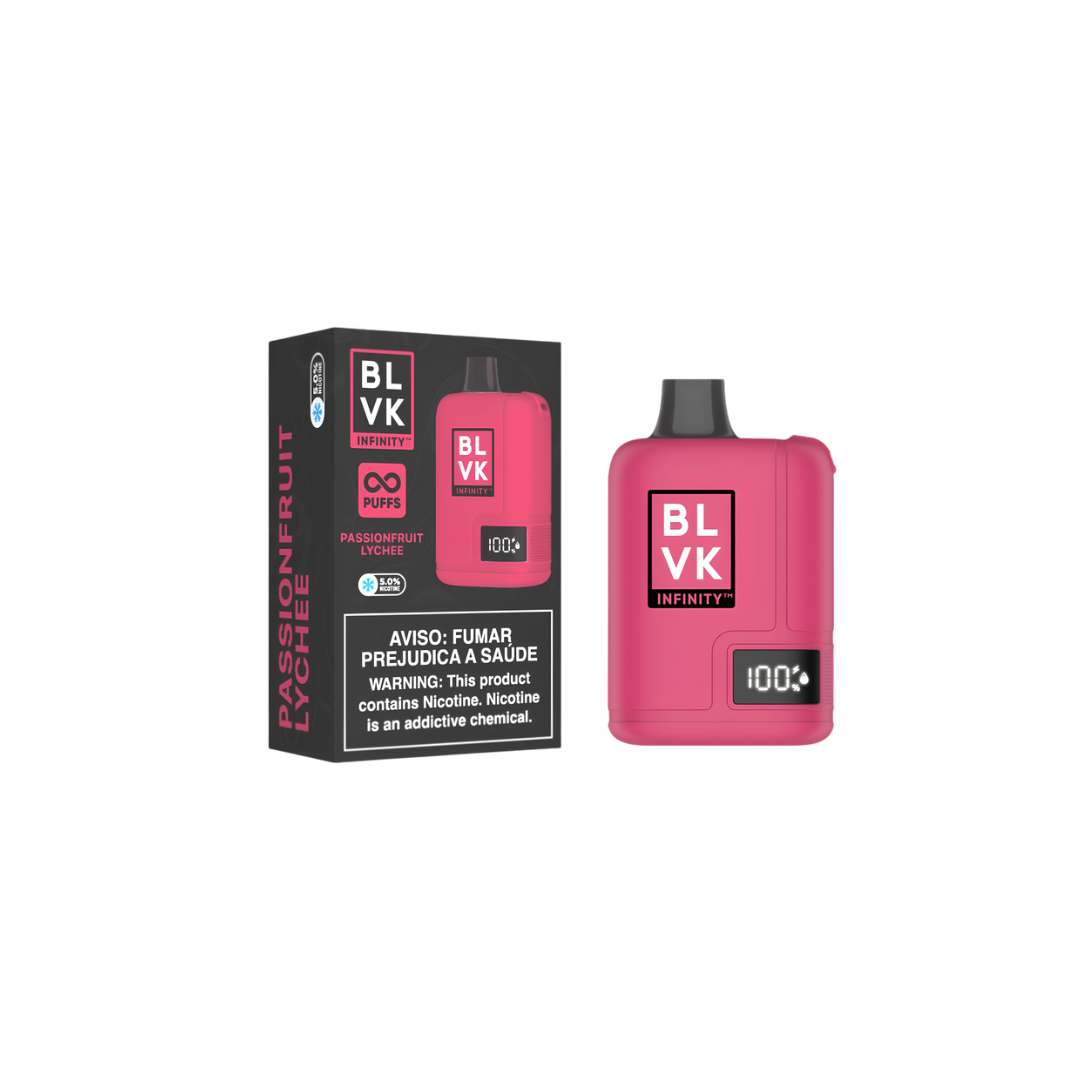 BLVK INFINITY UP TO 100K PUFF 5% – PASSIONFRUIT LYCHEE
